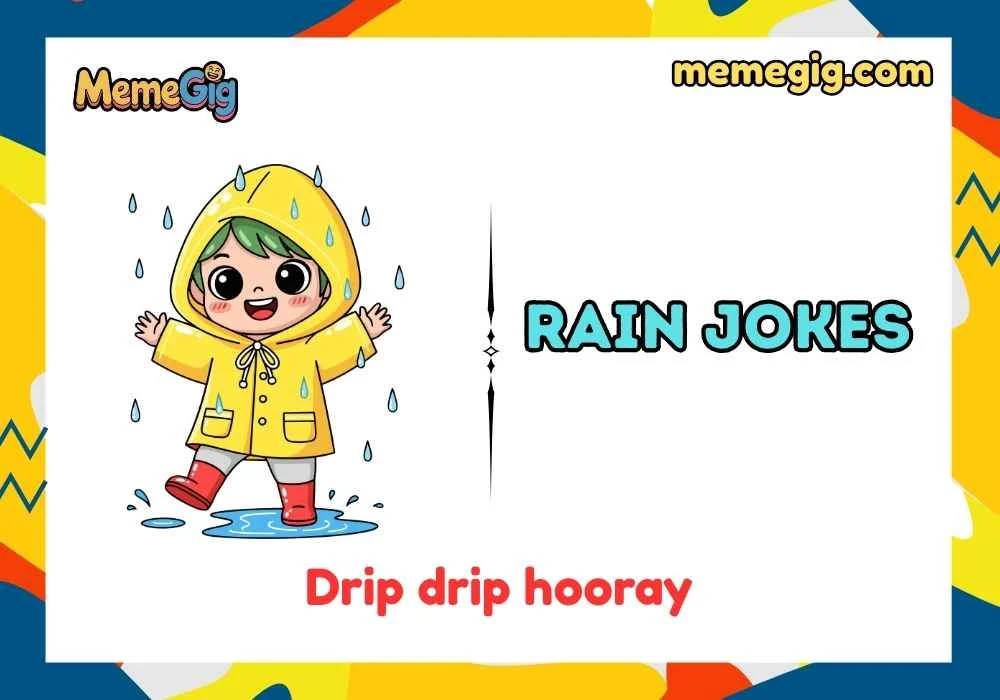 Quick & Short Rain Puns