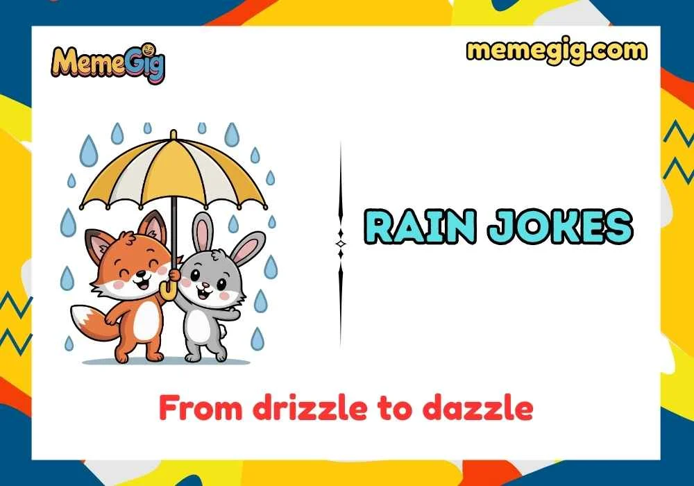 Witty Rain Puns 