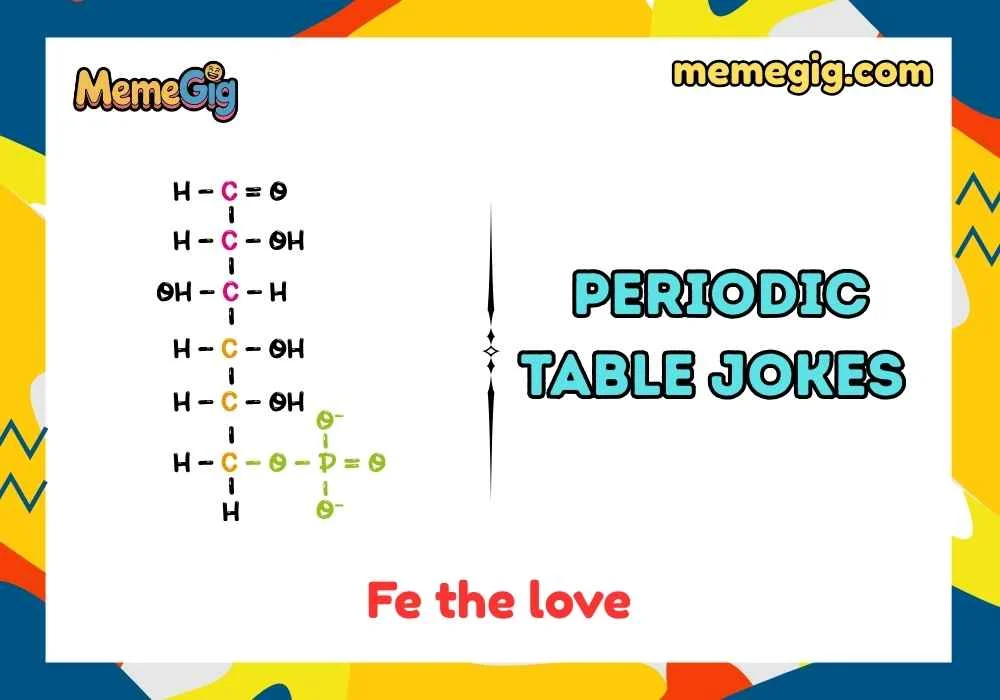 Quick & Short Periodic Table Puns
