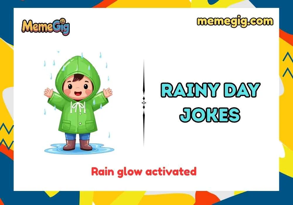 Witty Rainy Day Puns